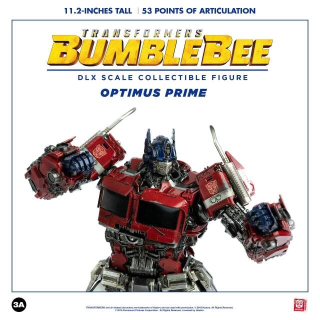 Pre-order : Transformers Bumblebee: DLX Scale Collectible Figure Series - Optimus Prime by 3A ThreeZero (Re-product)