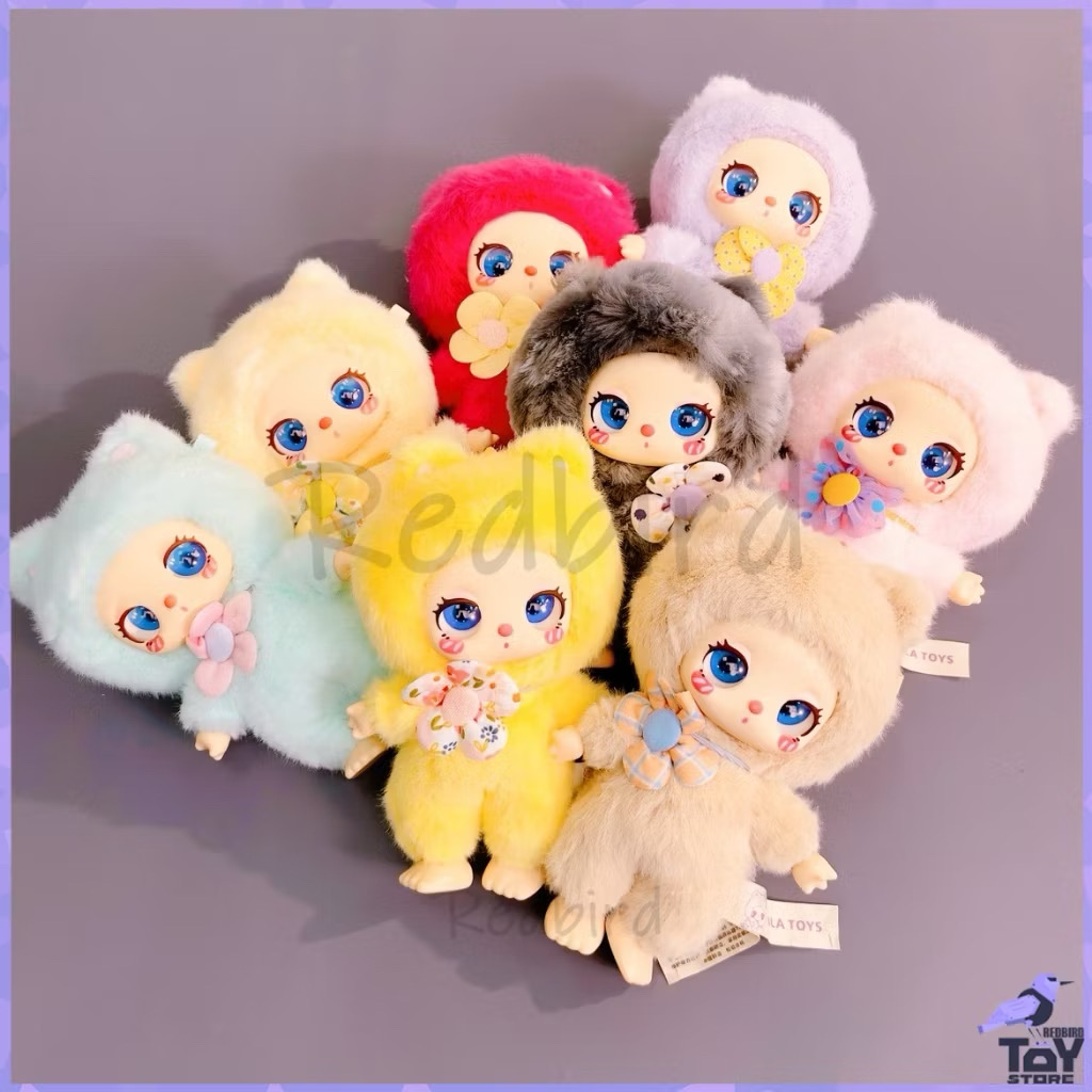 ตุ๊กตาพวงกุญแจ Lilla’s Lucky Cat Plush Toy Series by Leboo Studio