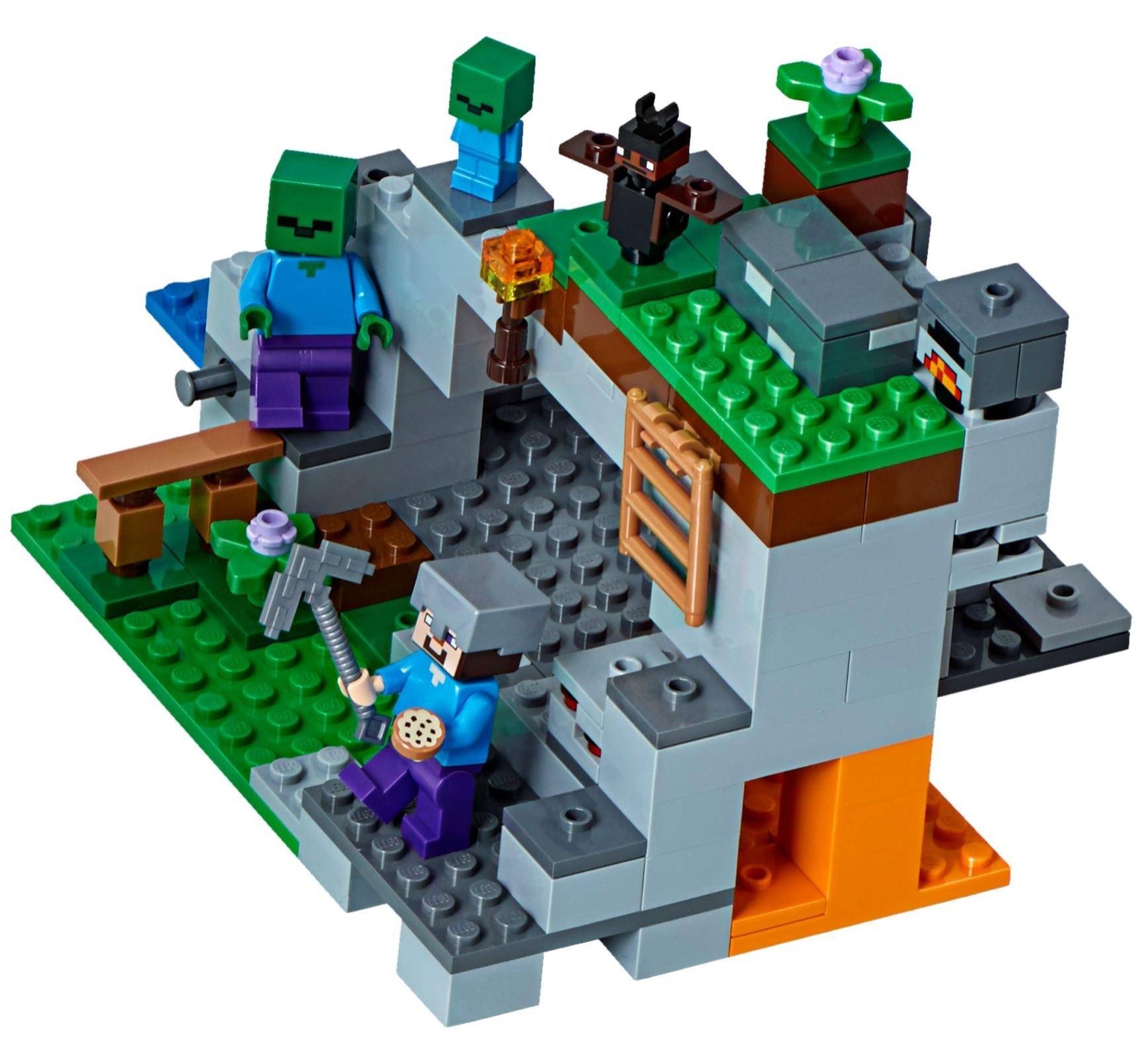 SY 983 Minecraft The Zombie Cave 261pcs