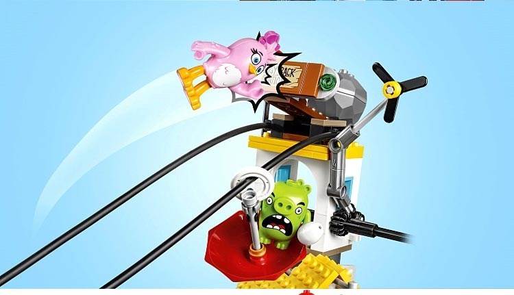 Lepin 19004 Angry Bird Pig City Teardown 425pcs