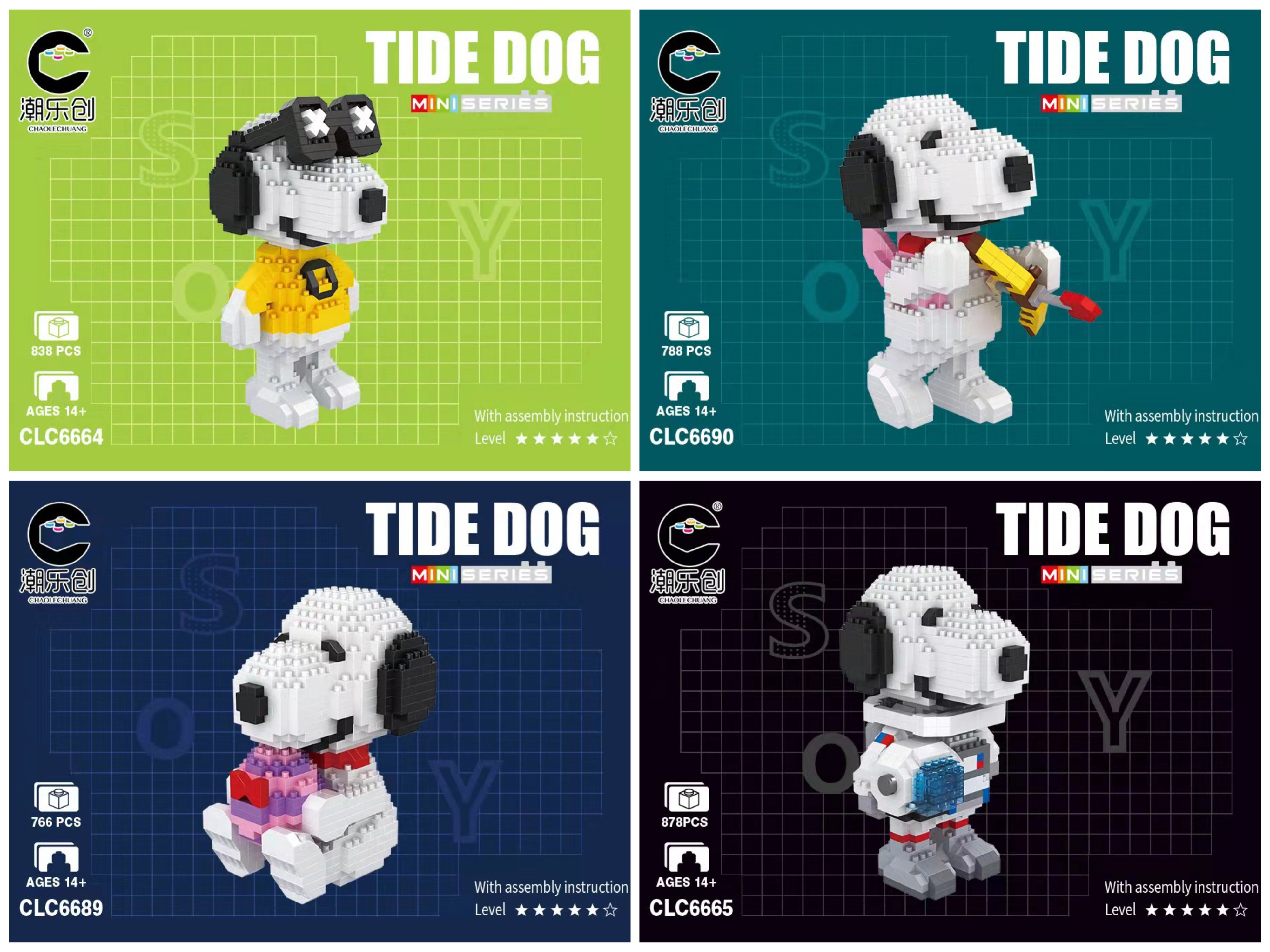 CLC 6664-6665, 6689-6690 Snoopy