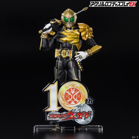 PRE-ORDER : Acrylic Logo Display EX Kamen Rider Wizard 10th Anniversary Logo