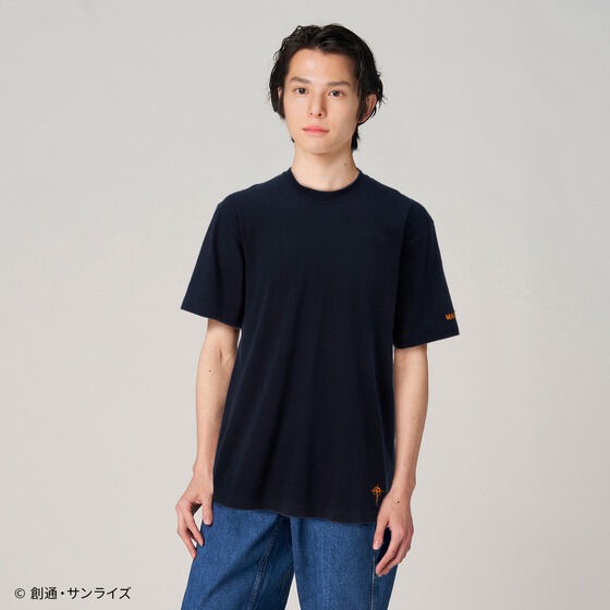 PRE-ORDER : Mobile Suit Gundam Mark Basic Line Embroidery T-shirt