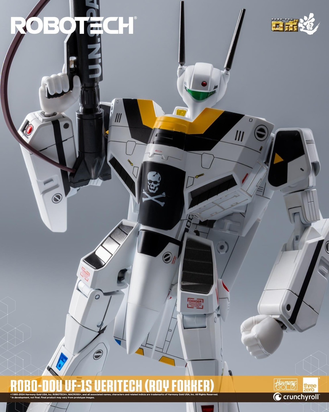Pre-order : Robotech ROBO-DOU ROBOTECH VF‐1S Veritech (Roy Fokker) by Threezero