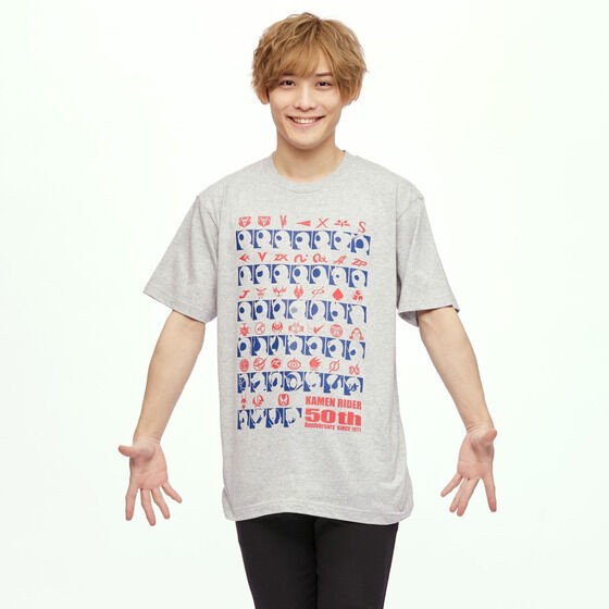 PRE-ORDER : Kamen Rider 50th Kamen Rider Revice & Kamen Rider Series Profile T-shirt