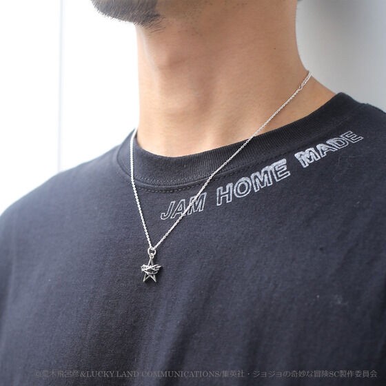 PRE-ORDER : [JAM HOME MADE Collaboration] JoJo's Bizarre Adventure Stardust Crusaders Hermit Purple Necklace