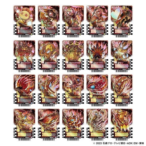 PRE-ORDER : Ride Chemy Trading Card Daybreak Gotcha File & Daybreak Chemy Card Complete Set