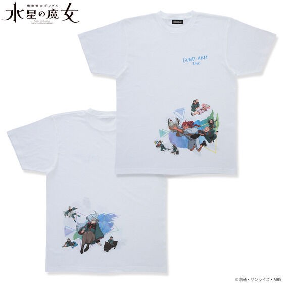 PRE-ORDER : Mobile Suit Gundam The Witch from Mercury EXPO T-shirt White