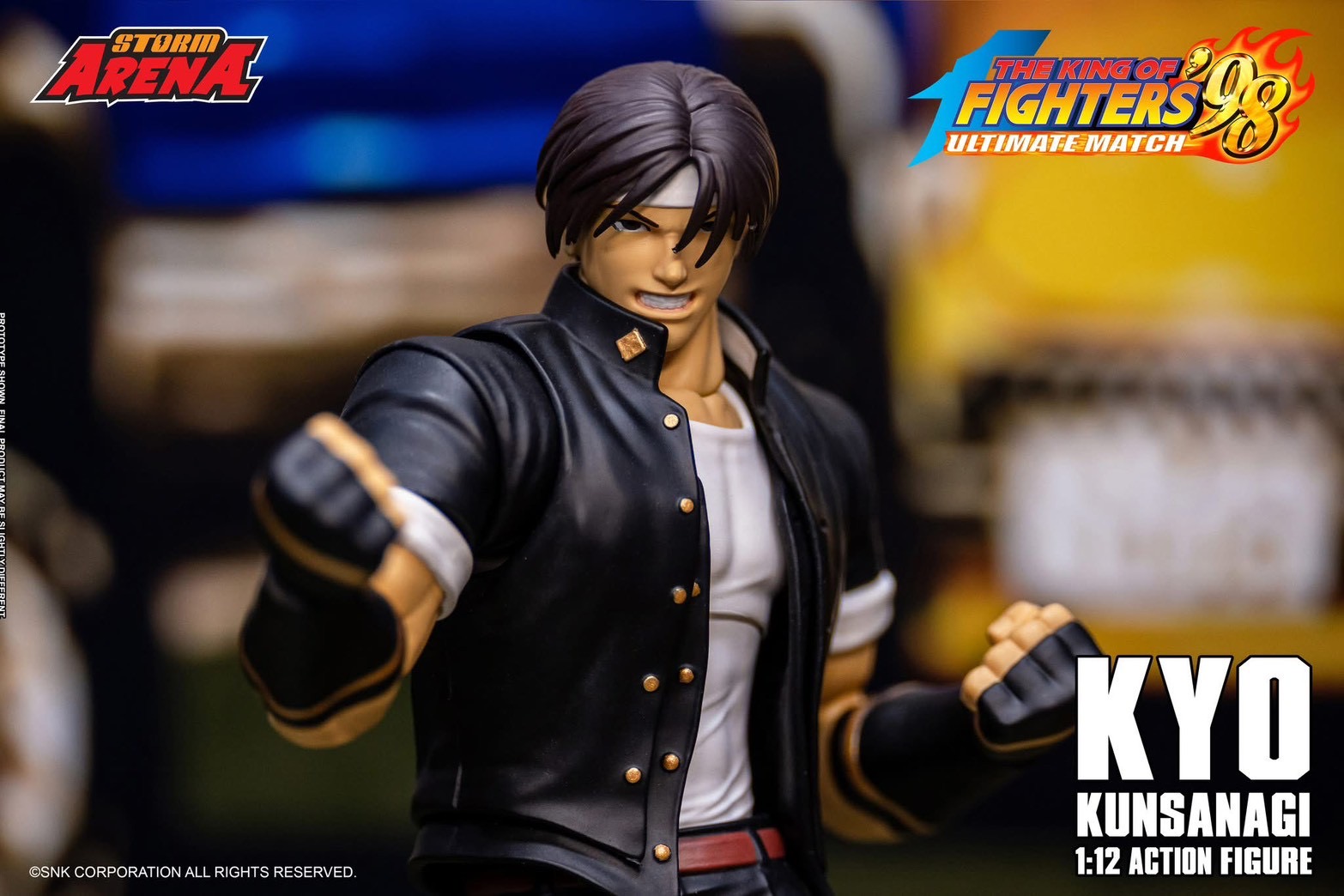 Pre-order : STORM ARENA The King Of Fighter’s 98um Kyo Kusanagi 1/12 Scale Action Figure by Storm Collectibles