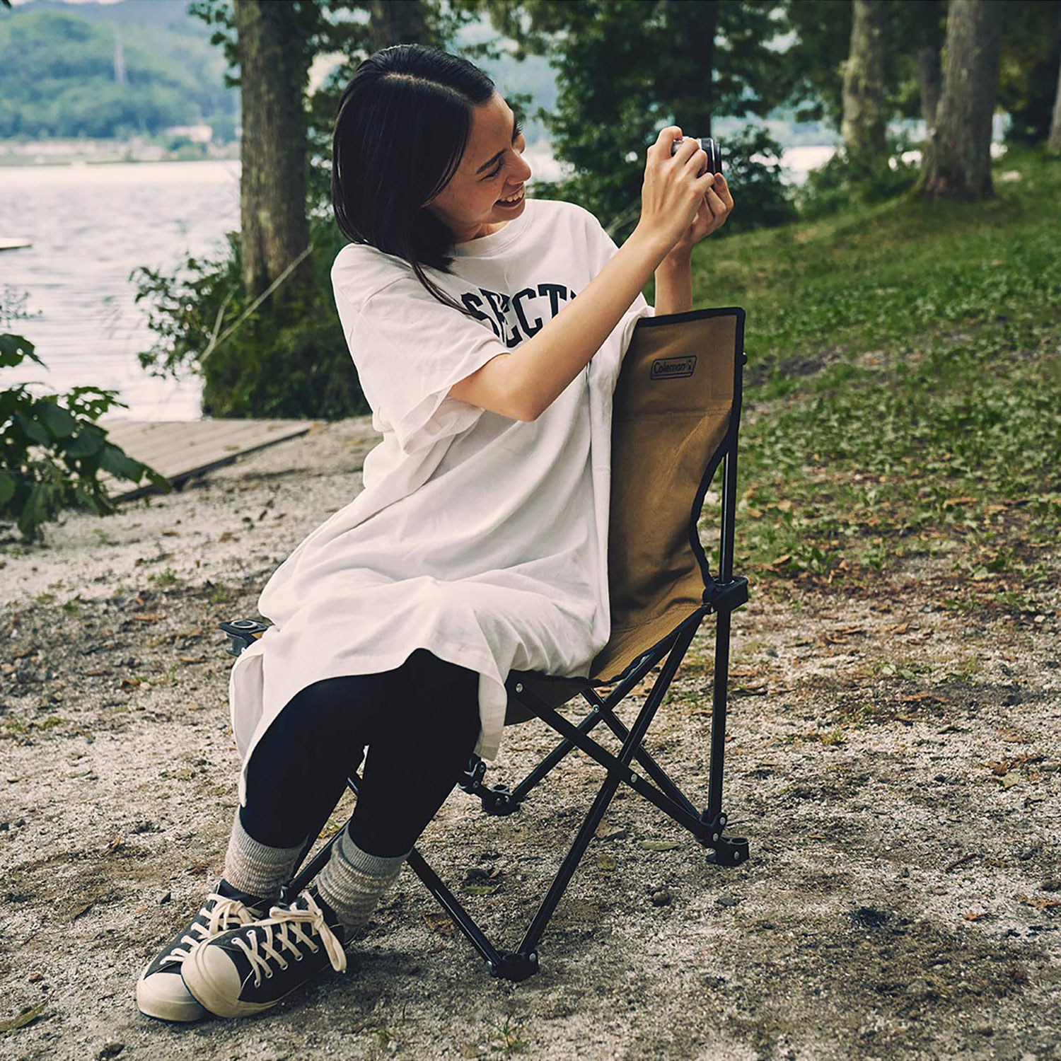 เก้าอี้พกพา Coleman Fan Chair (Coyote)