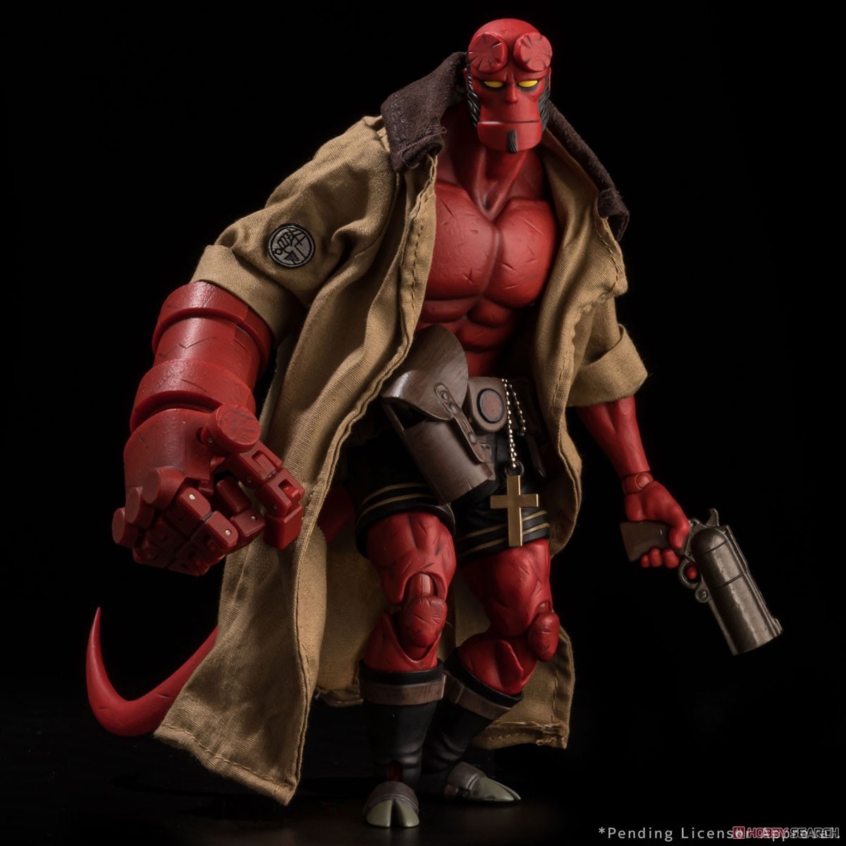 Pre-order : 1/12 Scale Hellboy 30th Anniversary Edition Action Figure by 1000Toys