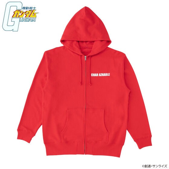 PRE-ORDER : Mobile Suit Gundam Mark Basic Line Zip Hoodie