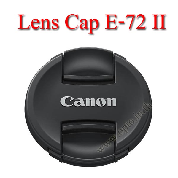 E-72 II Lens Cap Canon Logo 72mm. ฝาปิดหน้าเลนส์แคนน่อน