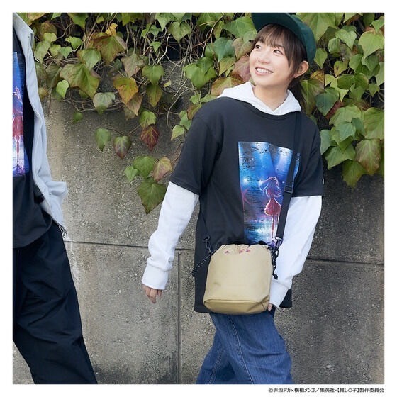 PRE-ORDER : [Oshi no Ko] x HTML ZERO3 Love&Fake Shoulder Bag (2 colors)