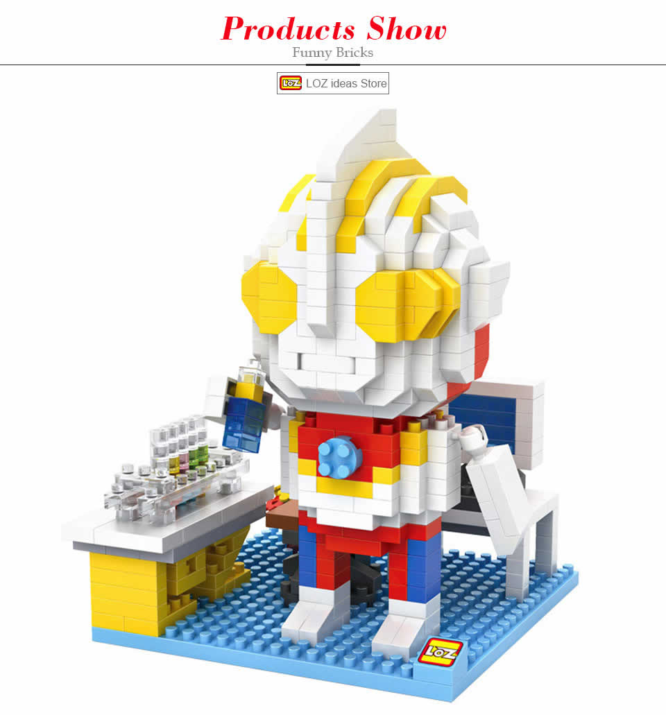 LOZ 9643 Ultraman 550pcs