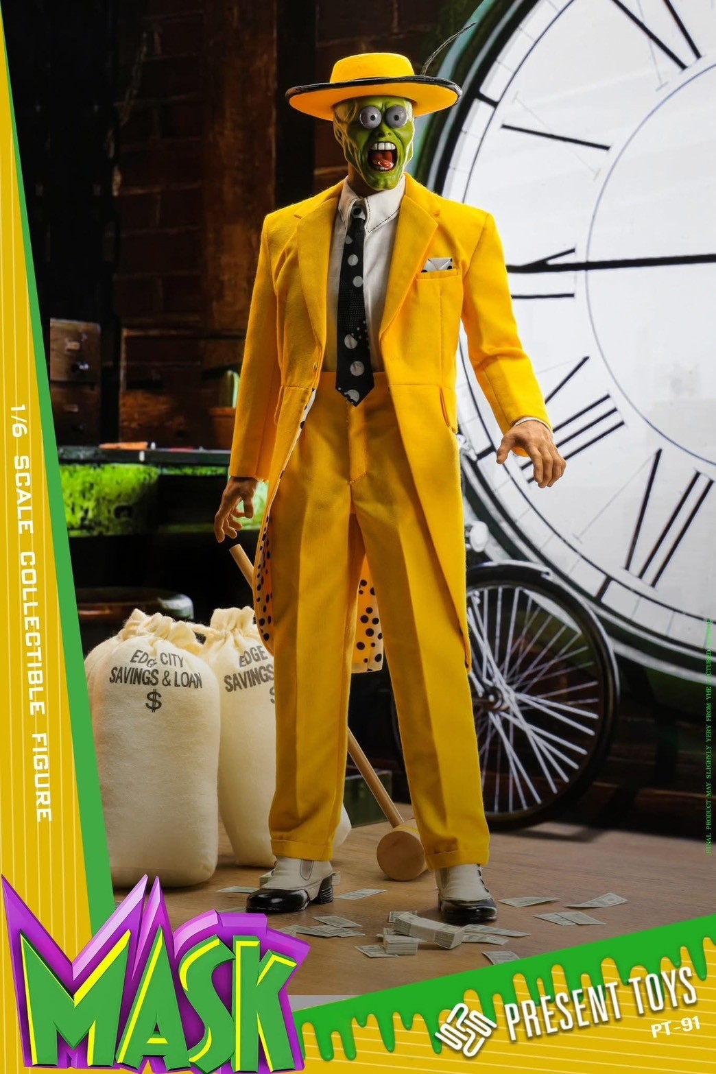 Pre-order : The Mask 1/6 Scale Figure by Present Toys