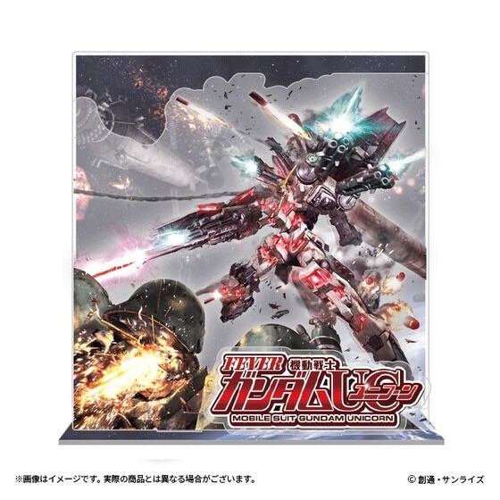 PRE-ORDER : Mobile Suit Gundam Unicorn 3D Acrylic Stand -Tobisuta-