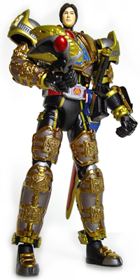 Souchaku Henshin Series GD-86 Masked Rider Blade Kingform by Bandai