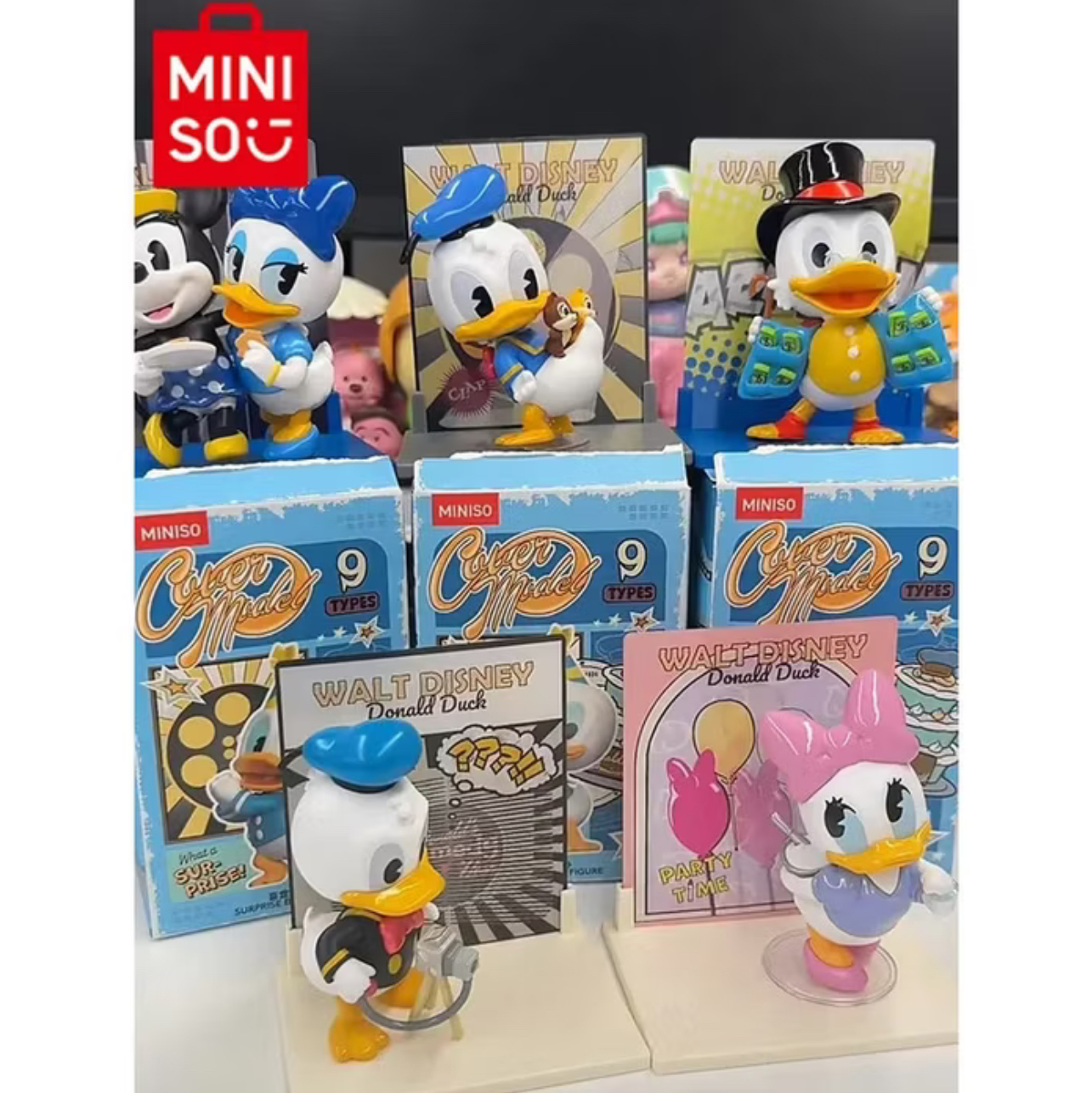 โมเดล ได้ 1 ตัว | Disney - Donald Duck Cover Model Series by Miniso