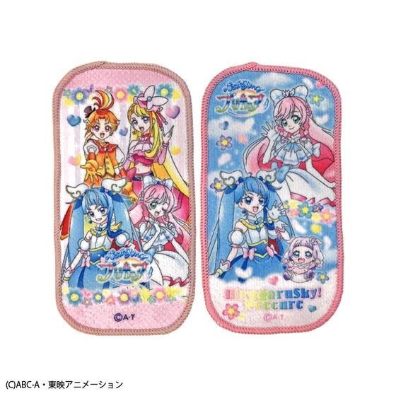 PRE-ORDER : Soaring Sky! Pretty Cure Petit Towel 2P