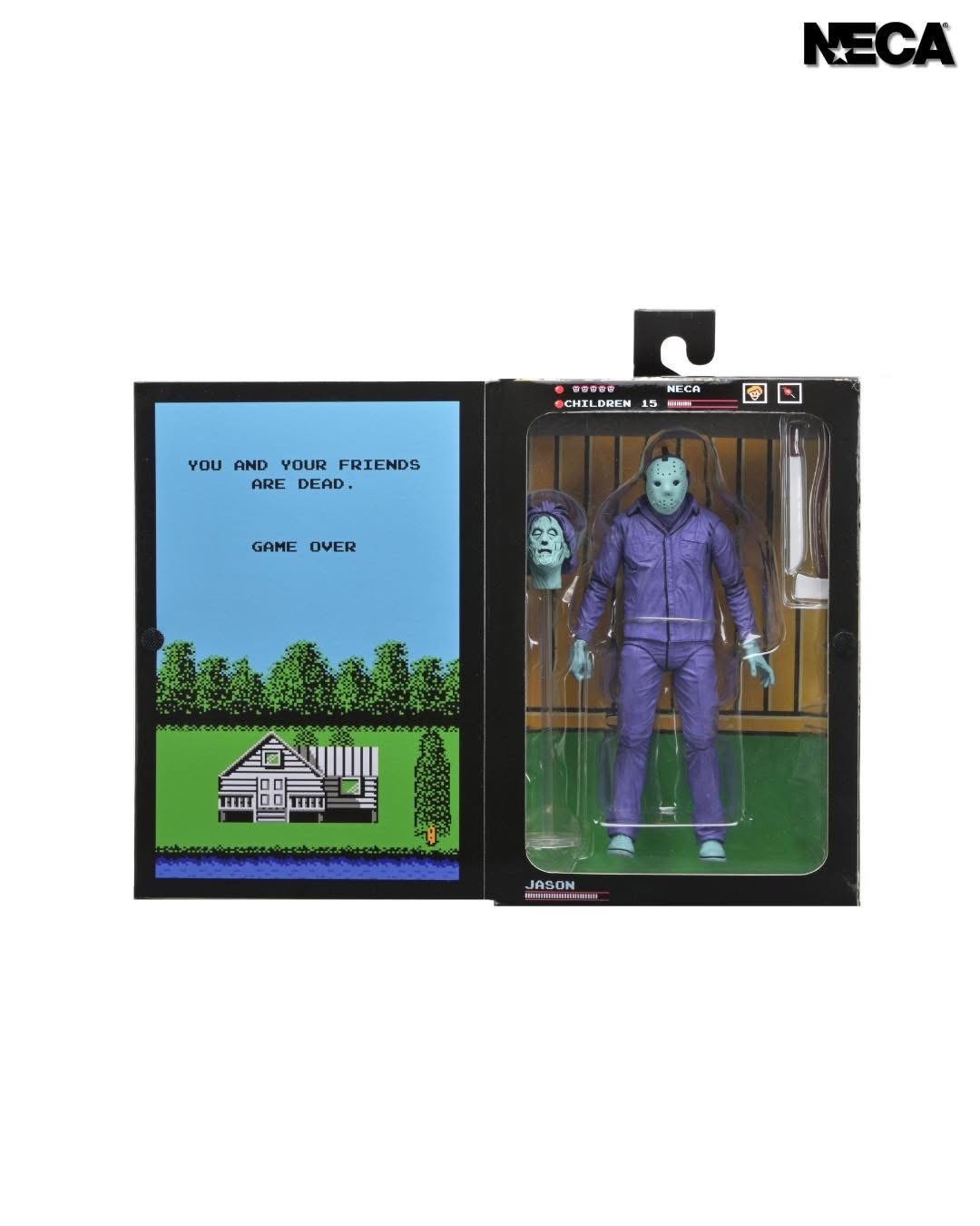Pre-order : Friday the 13th Classic Video Game Jason 7" Scale Action Figure with Theme Music Packaging by NECA