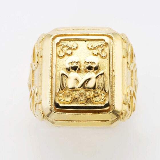PRE-ORDER : Saint Seiya Gold Cloth Box Design Silver925 Ring