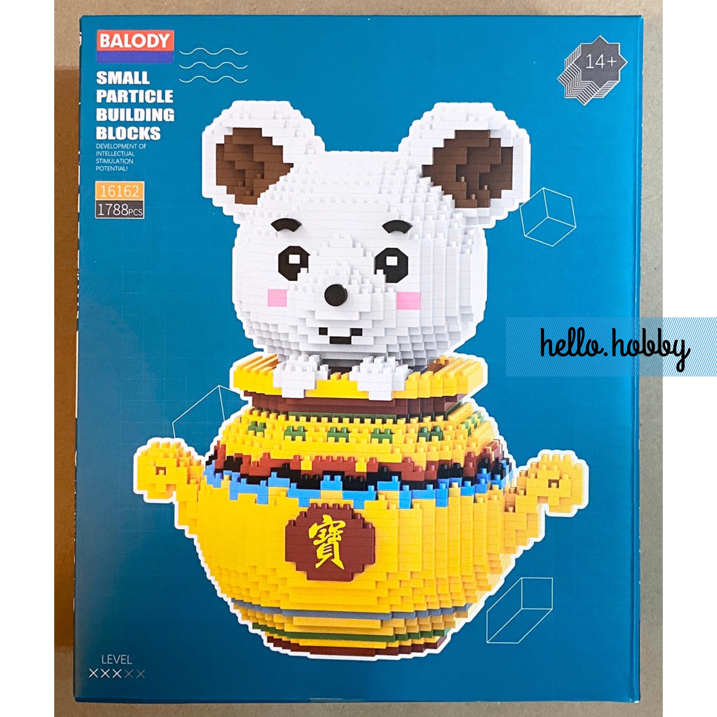 Balody 16162 Bear in jug 1788pcs