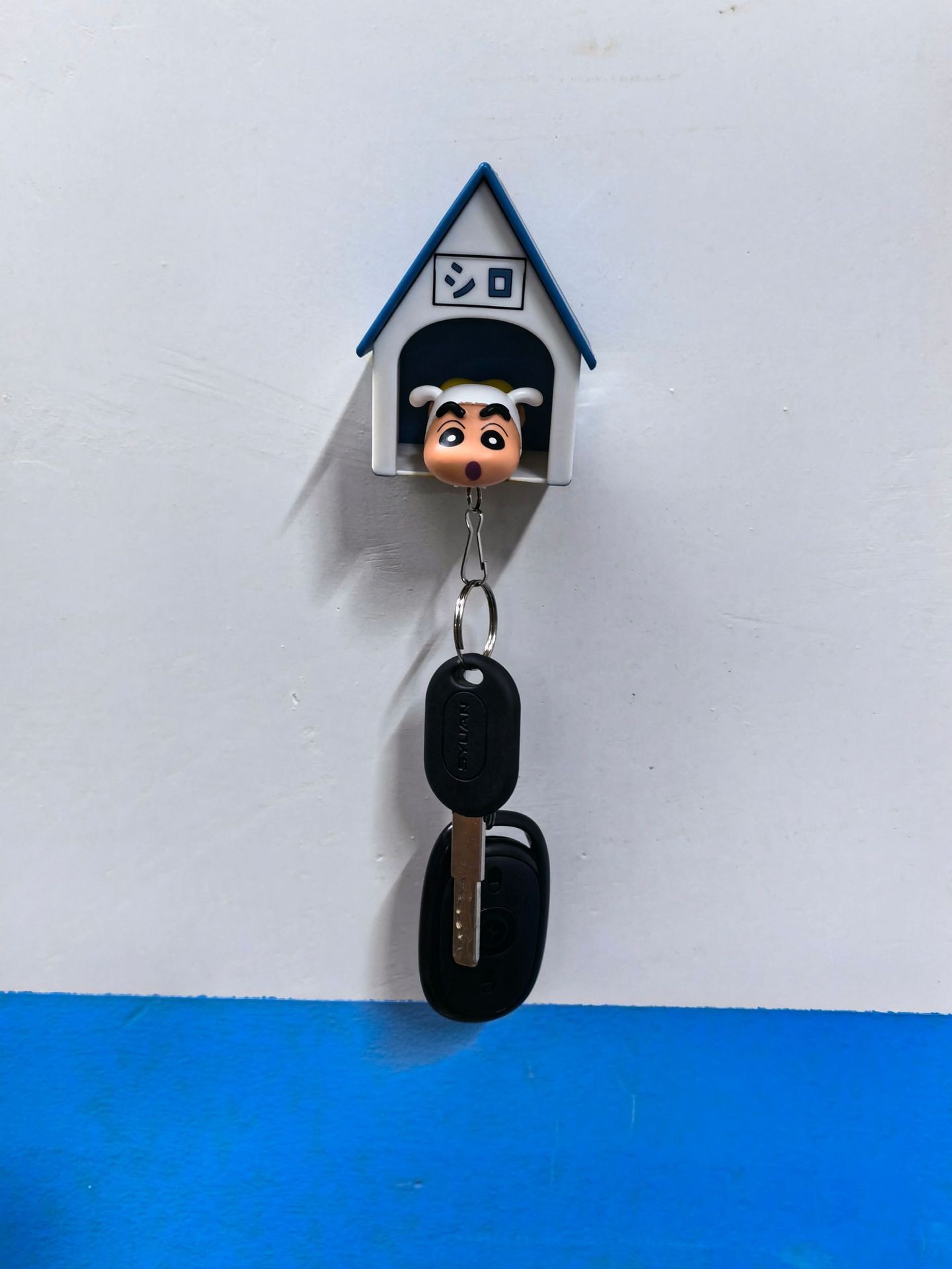 พวงกุญแจ ที่เก็บกุญแจ บ้านชิโร่ Crayon Shinchan - Shiro House Keychain