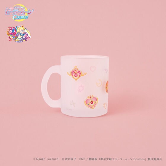 PRE-ORDER : Movie version "Sailor Moon Cosmos" x RoseMarie seoir Glass Mug