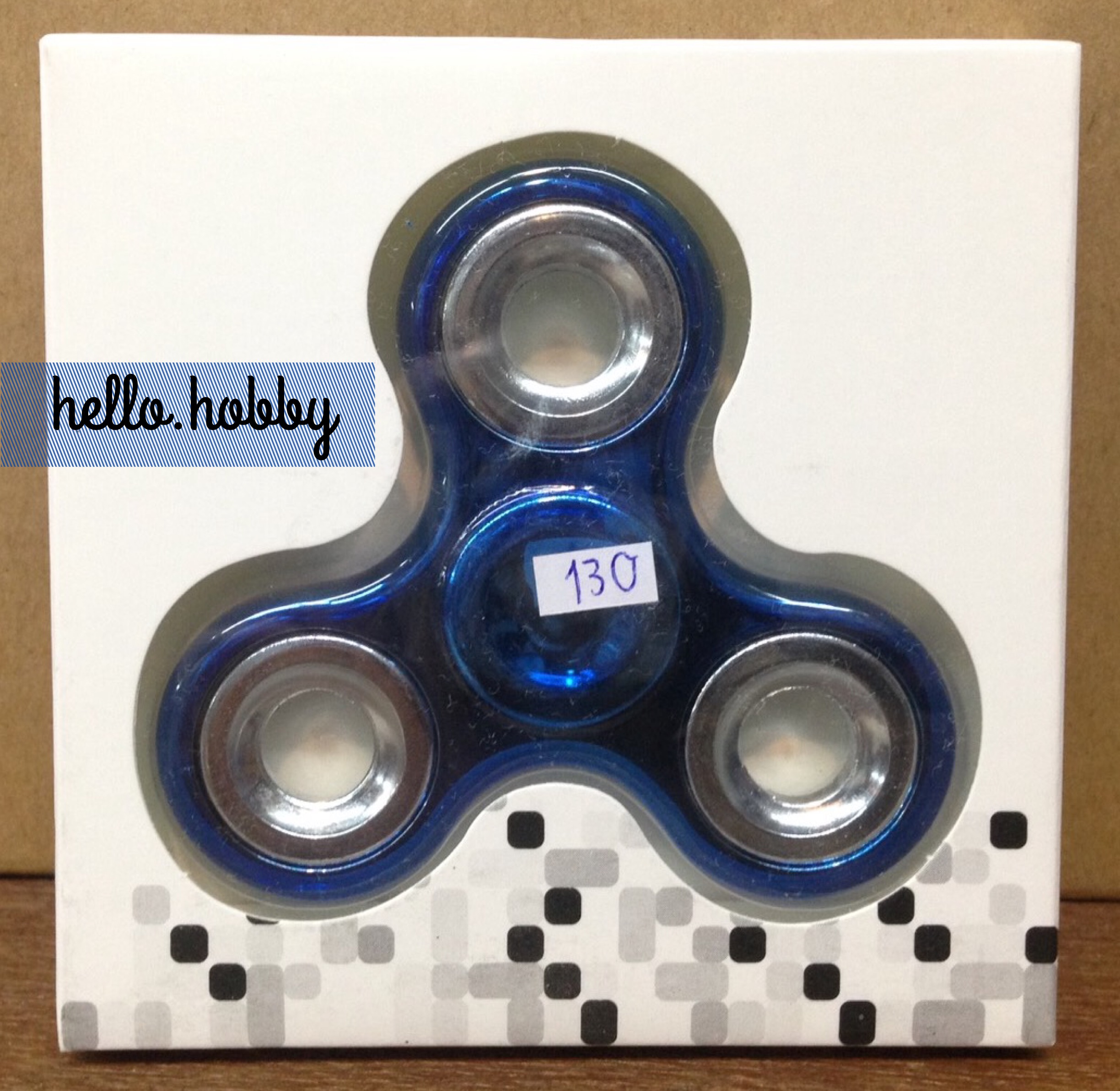 Fidget Spinner - Metal All Blue