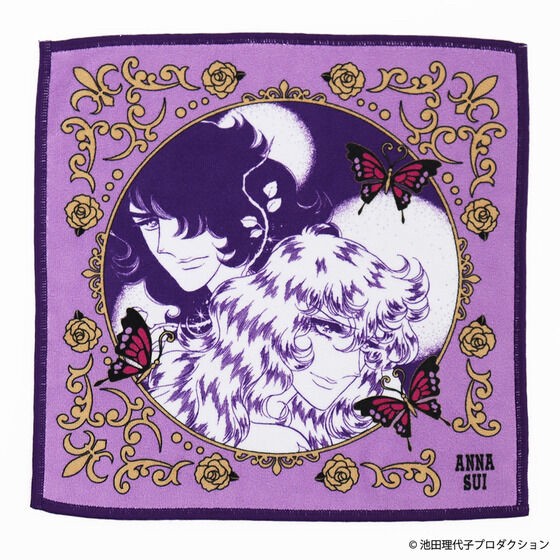 PRE-ORDER : Rose of Versailles ANNA SUI Smartphone Wiping Handkerchief
