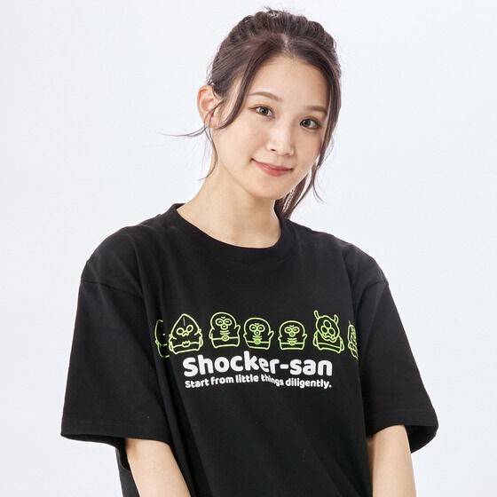 PRE-ORDER : Shocker-san at noon Shocker's T-shirt Lined Up