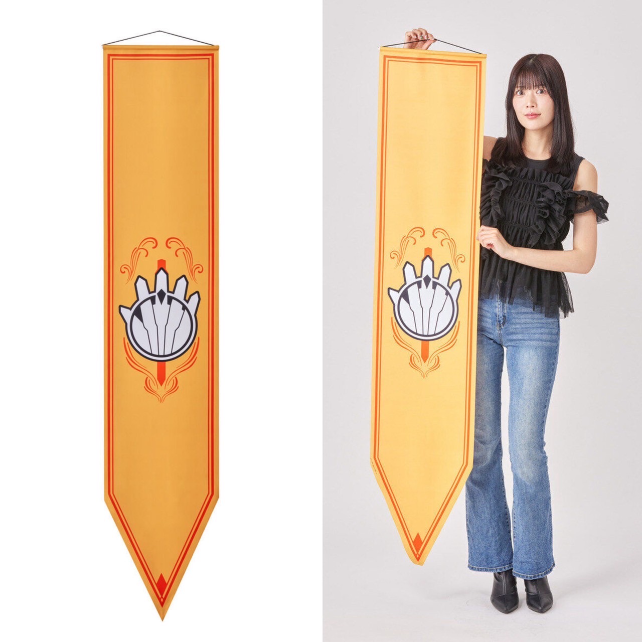 PRE-ORDER : No.1 Sentai Gozyuger Tega Sword Village Tapestry
