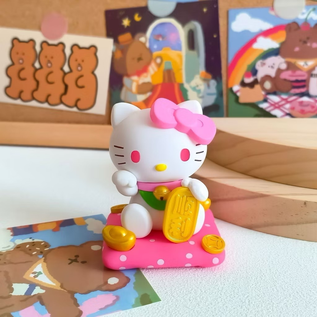 โมเดลคิตตี้กวัก Sanrio - Hello Kitty Lucky and Rich Series (Set of 6)