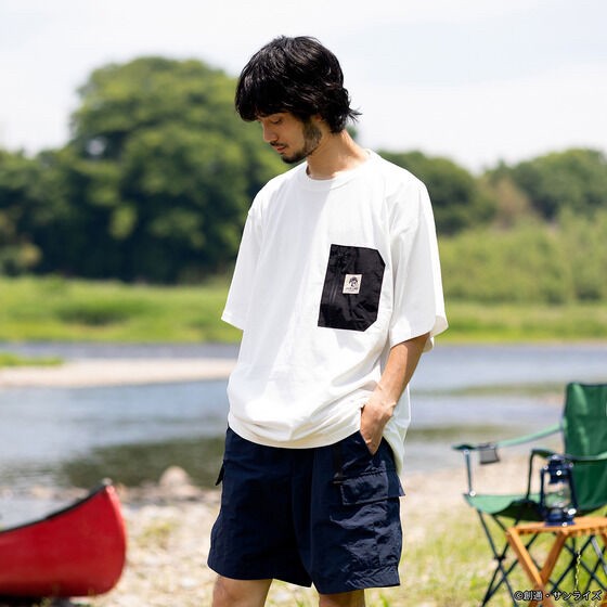 PRE-ORDER : STRICT-G JABURO "Mobile Suit Gundam" Pocket T-shirt