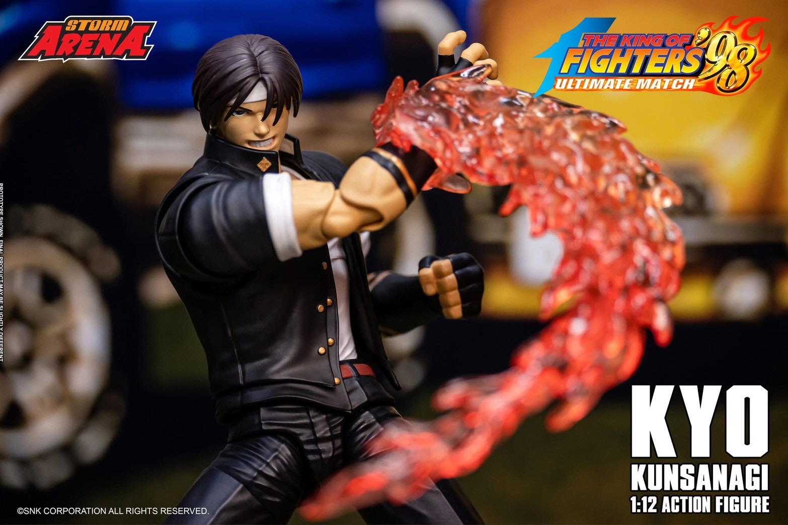 Pre-order : STORM ARENA The King Of Fighter’s 98um Kyo Kusanagi 1/12 Scale Action Figure by Storm Collectibles