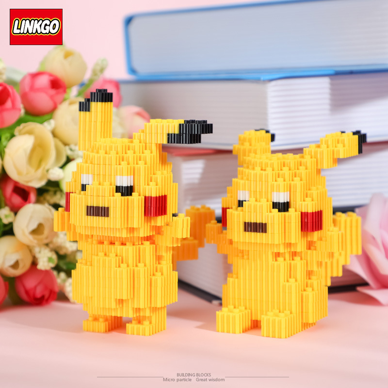 Caibaoduo 5033-5034 Pokemon Pikachu (แบบเฟือง)