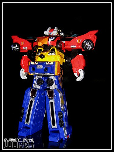 Engine Sentai Go-onger - DX Engine-Oh by Bandai (มือสองเหมือนใหม่ มี engine soul ให้ 3 ตลับ)