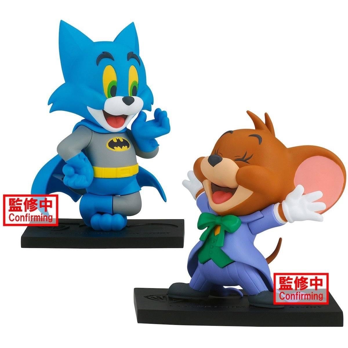 Tom And Jerry Figure Collection ～Tom And Jerry As Batman～ WB100Th Anniversary Ver. By Banpresto (A:Tom) (B:Jerry)