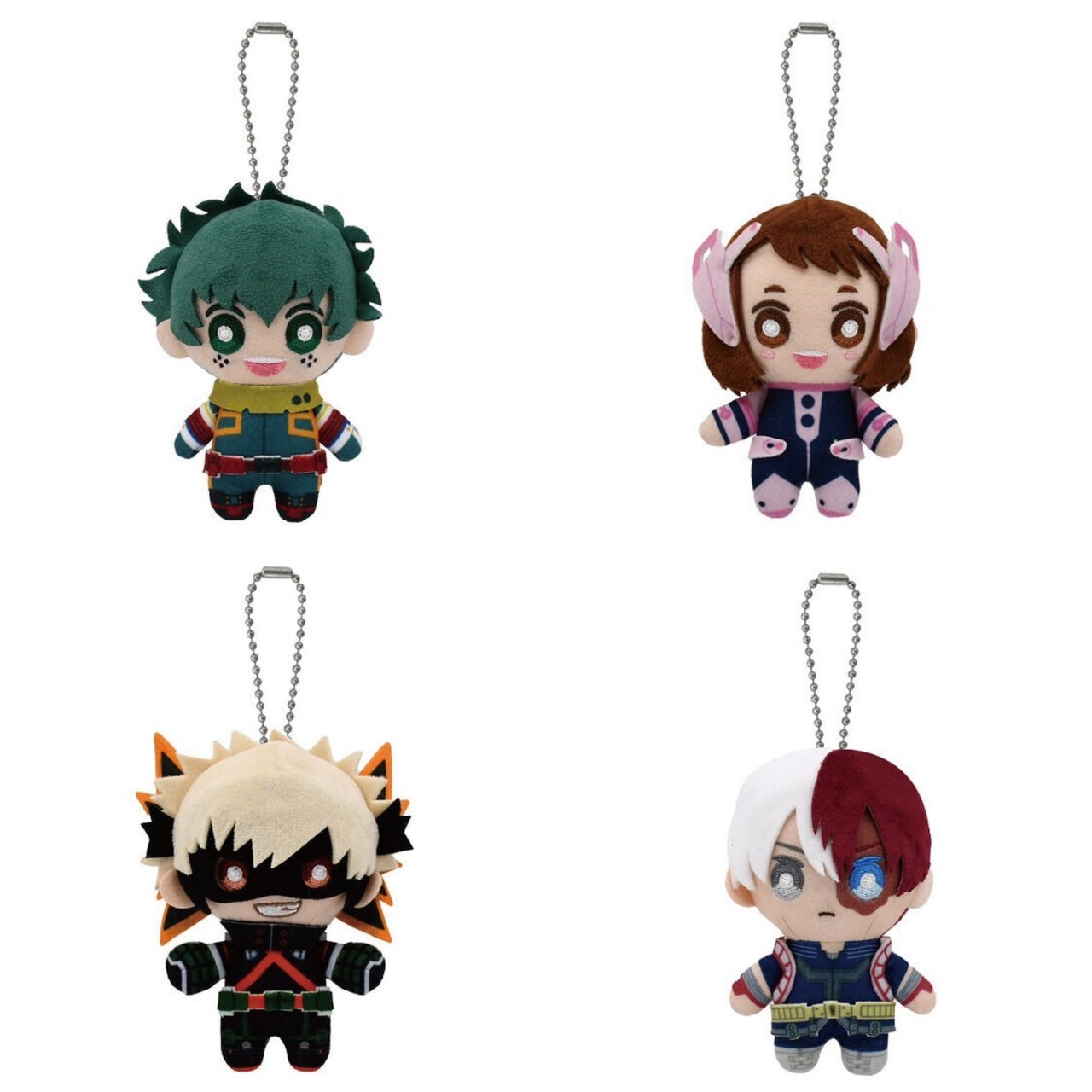 PRE-ORDER : My Hero Academia Chibi Stuffed Mascot Vol.2