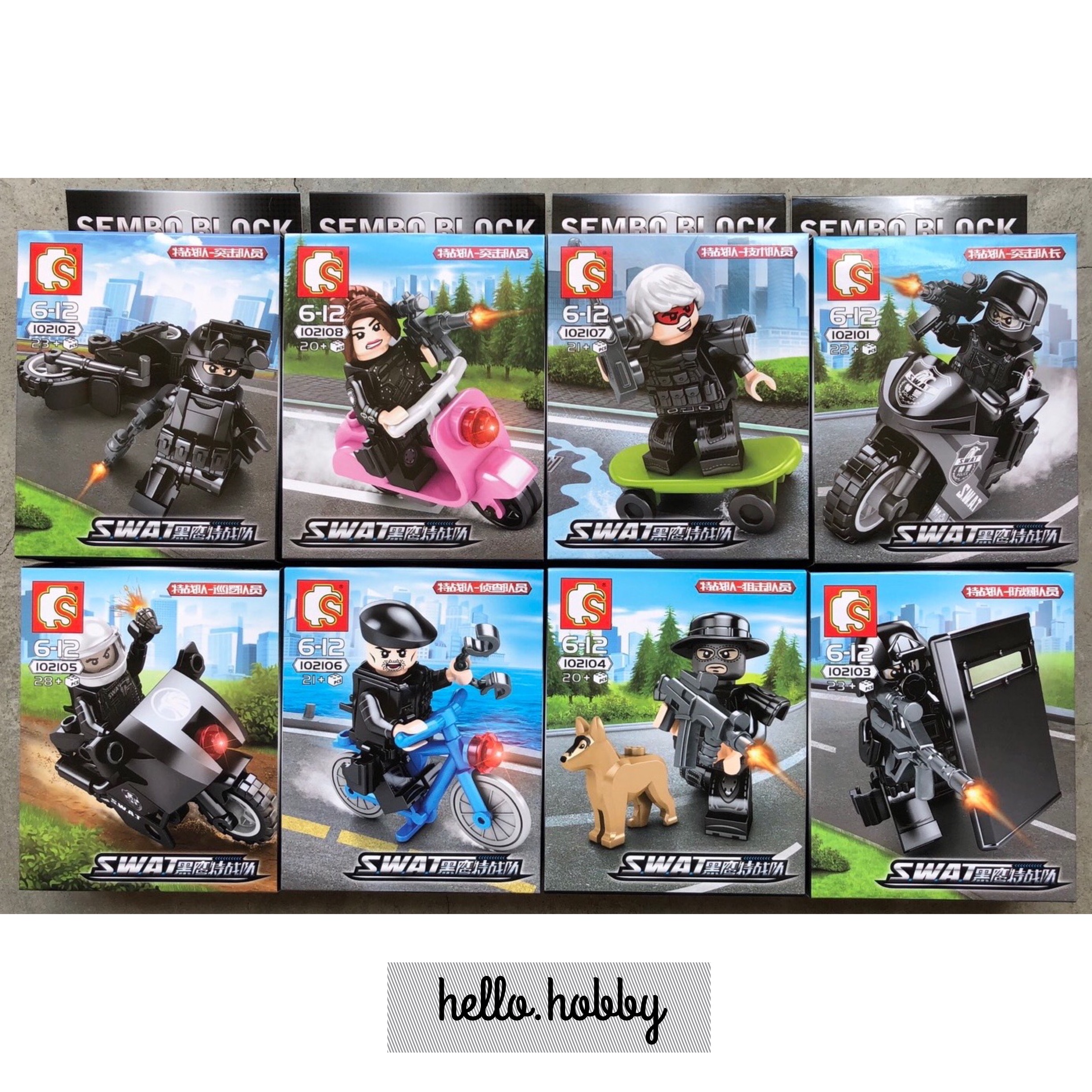 Sembo 102101-102108 SWAT