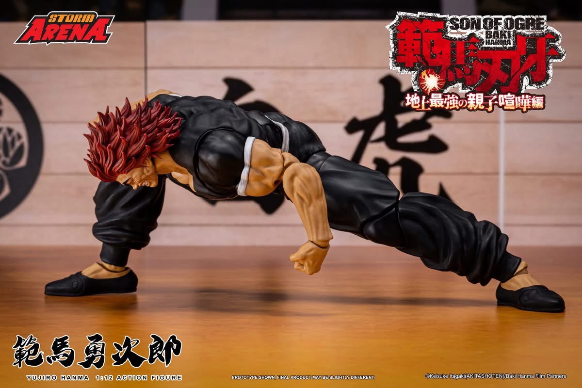 Pre-order : STORM ARENA Baki Hanma: Son of Ogre Yujiro Hanma 1/12 Scale Action Figure by Storm Collectibles