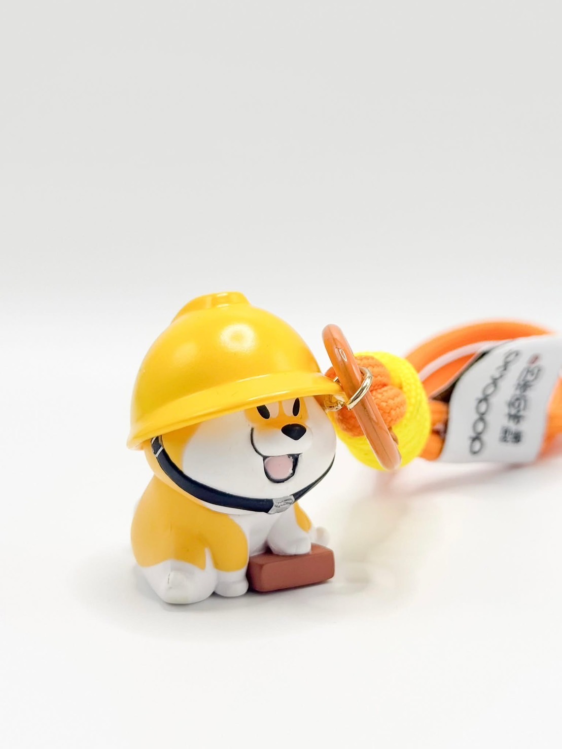 พวงกุญแจ ลิขสิทธิ์แท้ ได้ 1ตัว - Shiba - Achai Goji Puppy Crossing Daily Work Series Keychain by Dodowo