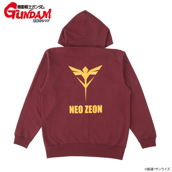 PRE-ORDER : Mobile Suit Gundam Mark Basic Line Zip Hoodie