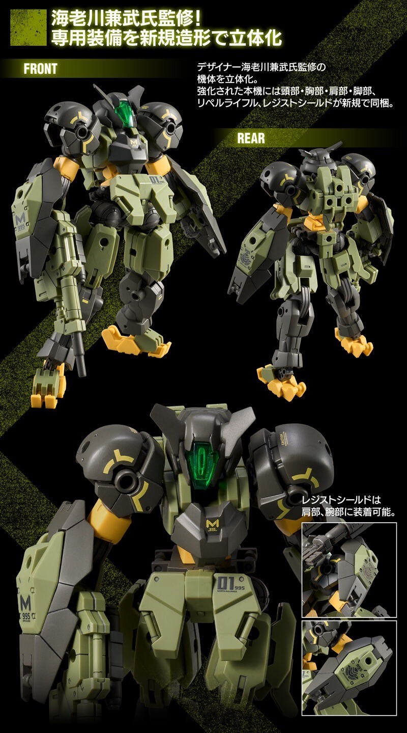 PRE-ORDER : 30MM 1/144 eEXM-S04A Forestieri 04 Plastic Model