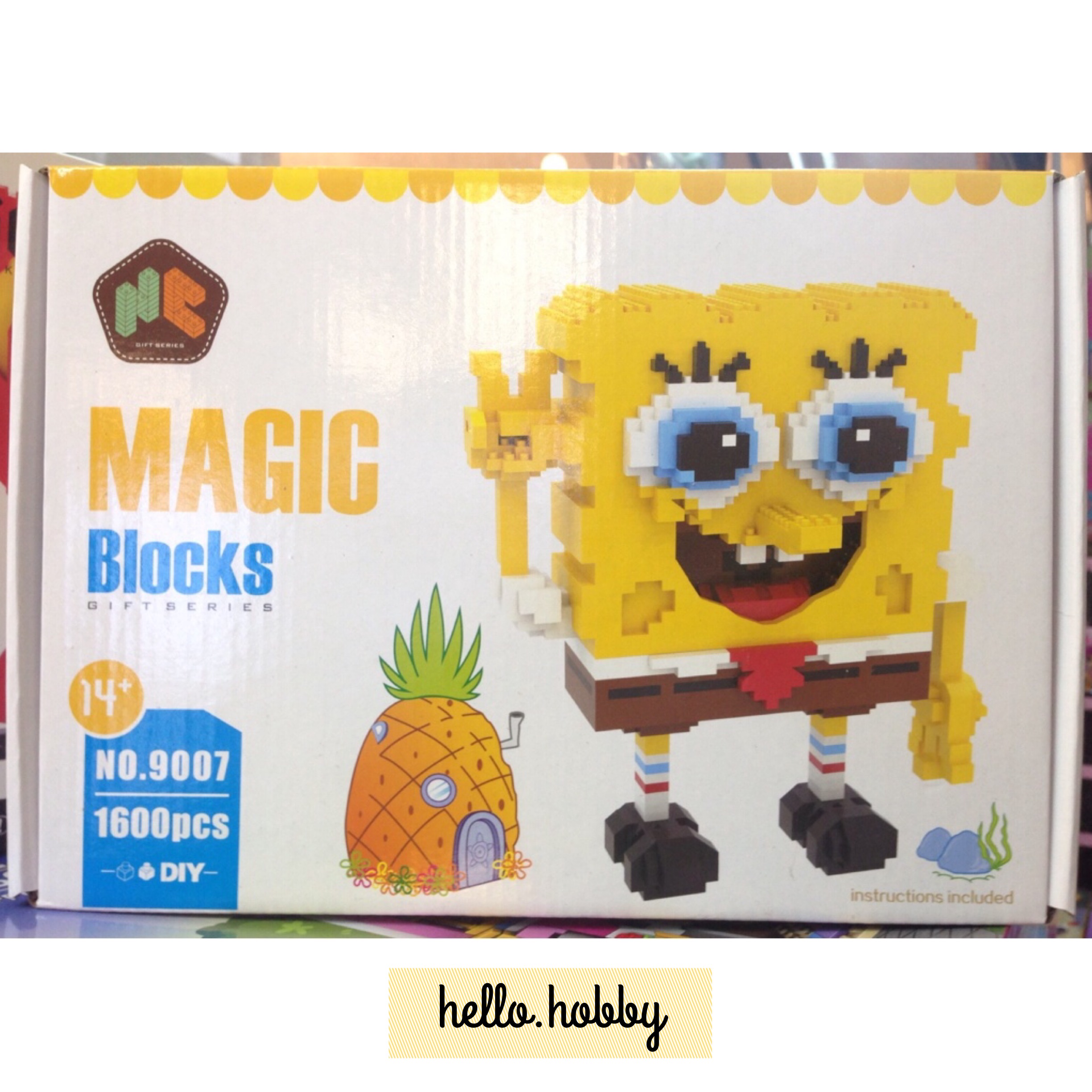HC Magic 9007 SpongeBob SquarePants 1600pcs