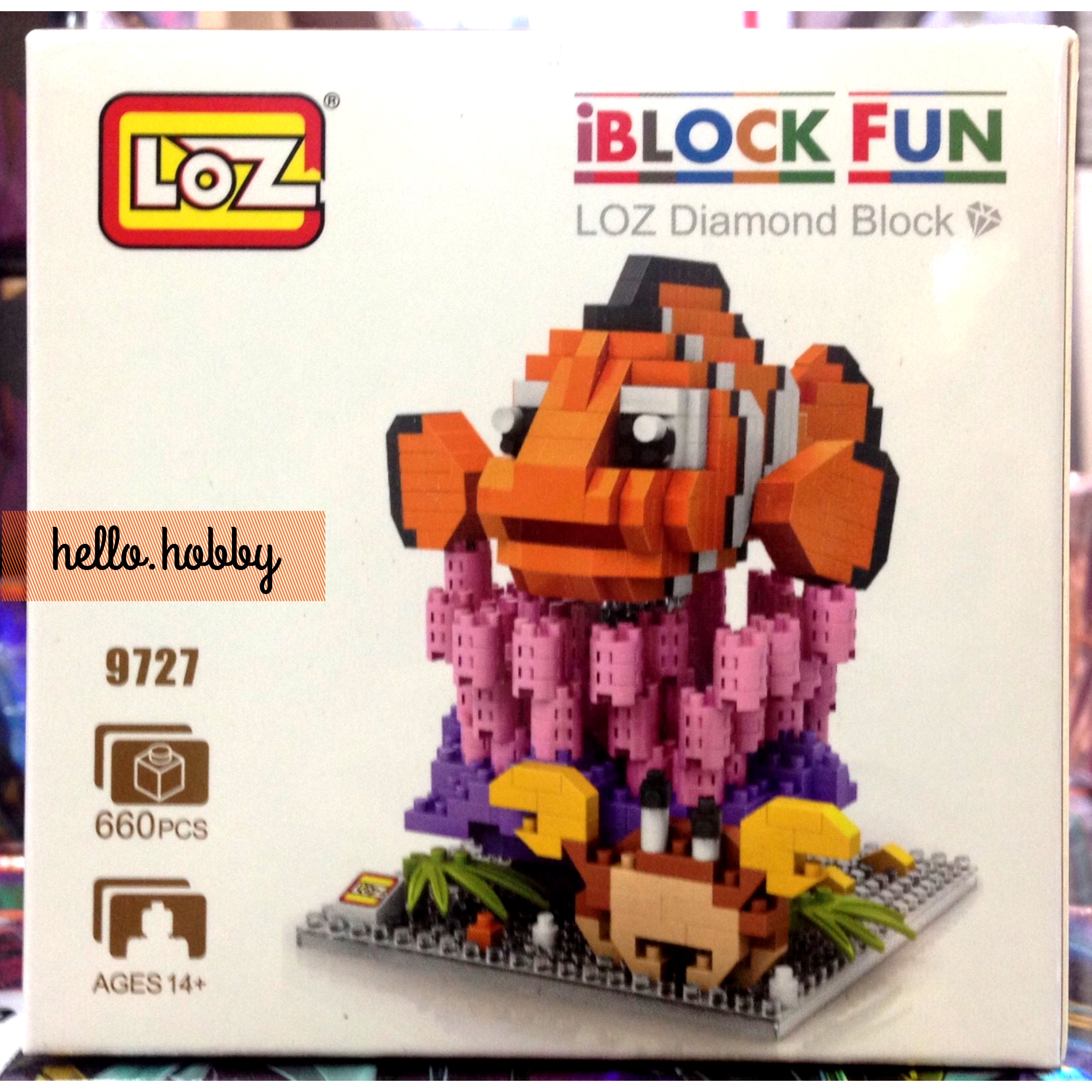 LOZ 9727 Finding Nemo 660pcs
