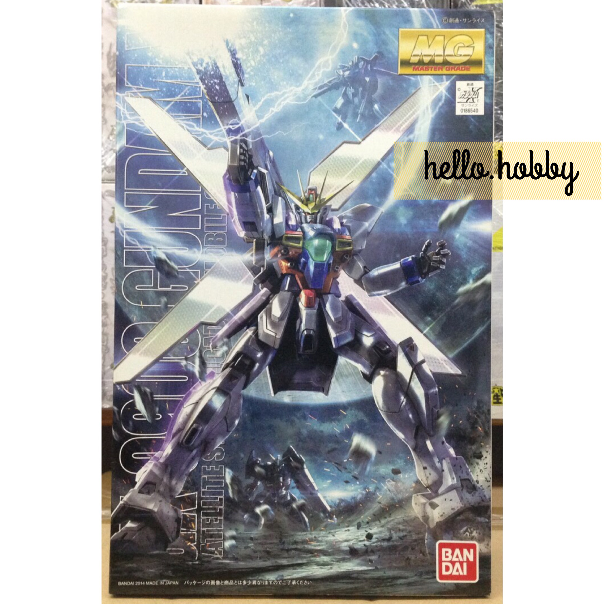 MG 1/100 GX-9900 Gundam X by Bandai