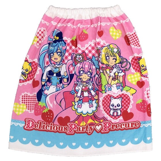 PRE-ORDER : Delicious Party Pretty Cure Makimaki Towel 60cm