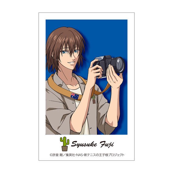 PRE-ORDER : New Prince of Tennis The Prince Goes Abroad Luggage Tag with Illustration Sheet